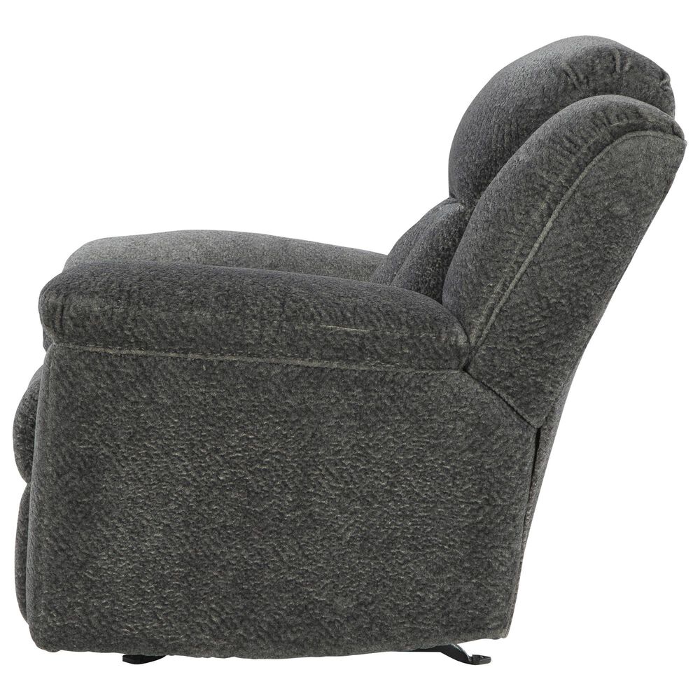 Ashley Frohn Manual Rocker Recliner in Graphite, , large