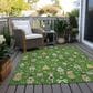 Dalyn Rug Company Wonderland WN35 Green 3" x 5" Area Rug, , large