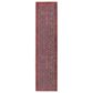 Jaipur Harman Kalinar 2"6" x 10" Shaded Spruce, Koi, Cork and Deep Claret Runner, , large