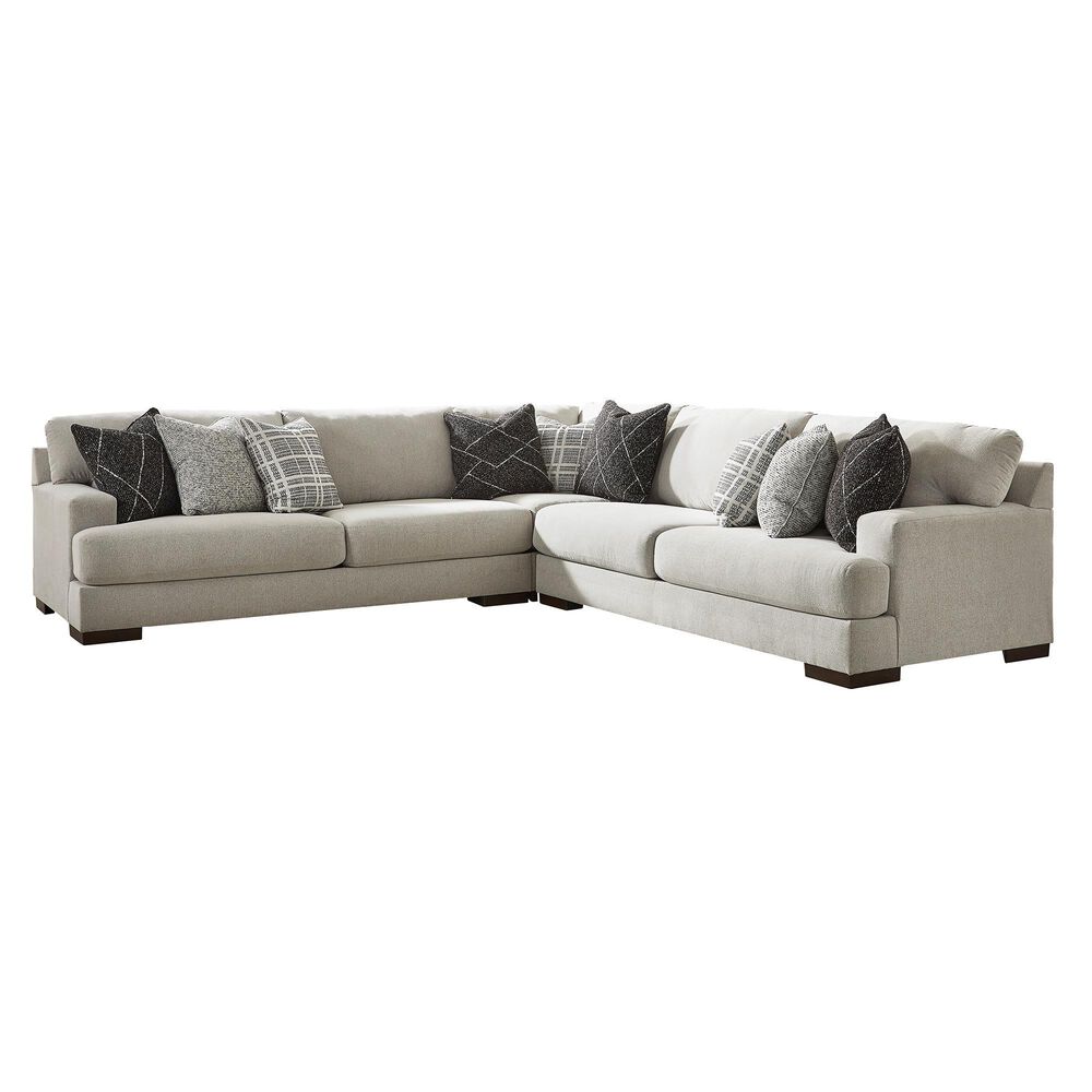 Ashley Artsie 3-Piece L-Shaped Sectional in Ash, , large