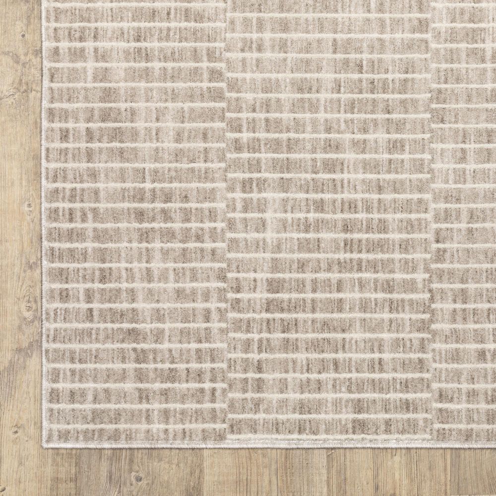 Oriental Weavers Oliver Beige 3'3" x 5' Area Rug, , large