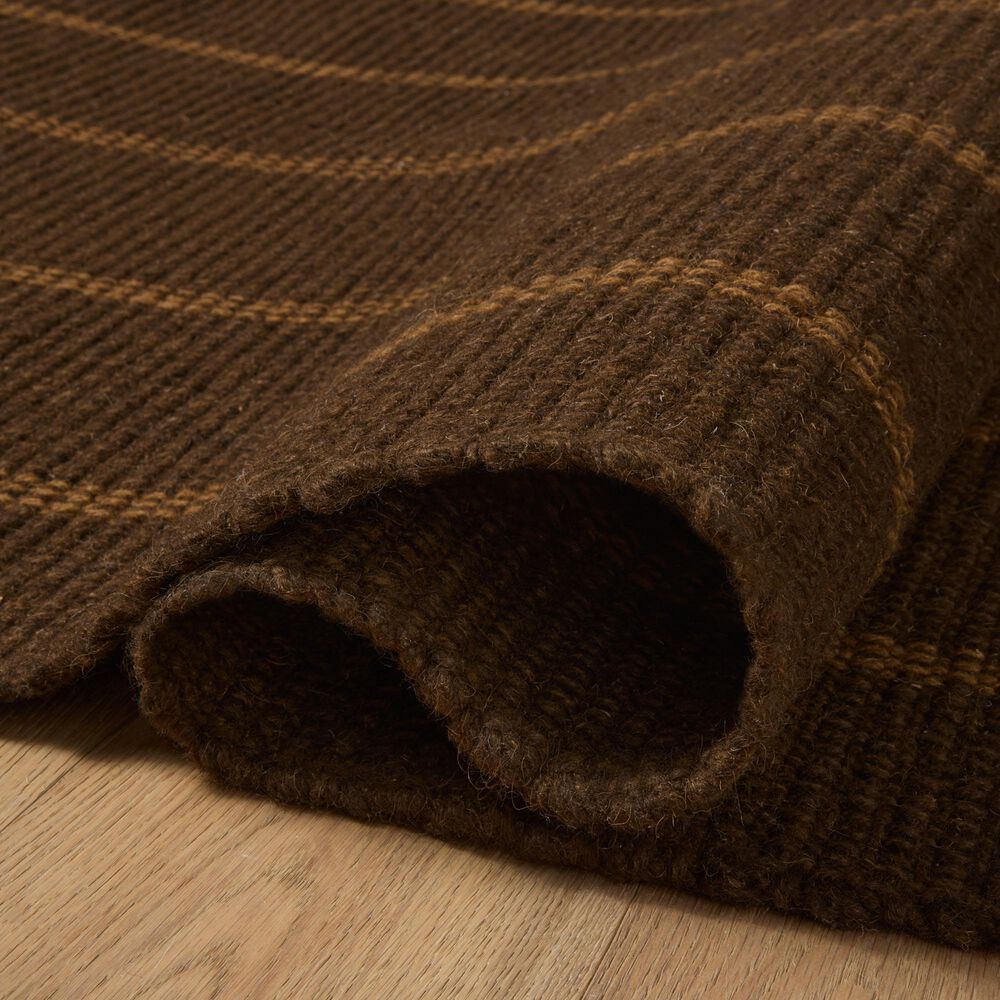 Amber Lewis x Loloi Harlan Espresso and Toffee 8'6" x 11'6" Area Rug, , large