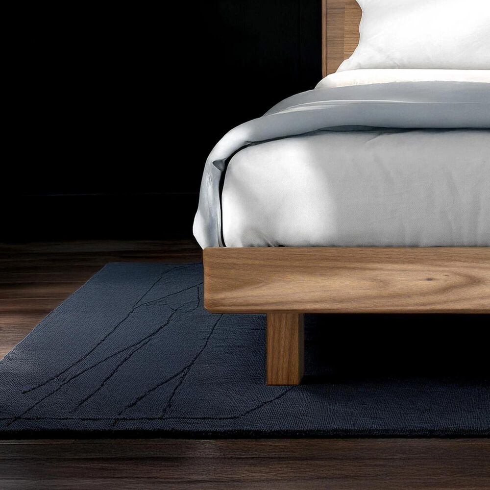 BDI Kava King Platform Bed in Natural Walnut with Lighting and USB Ports
, , large