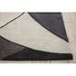 Nourison Asymetrie CGS18 8" x 10" Mediterranean Sand Area Rug, , large