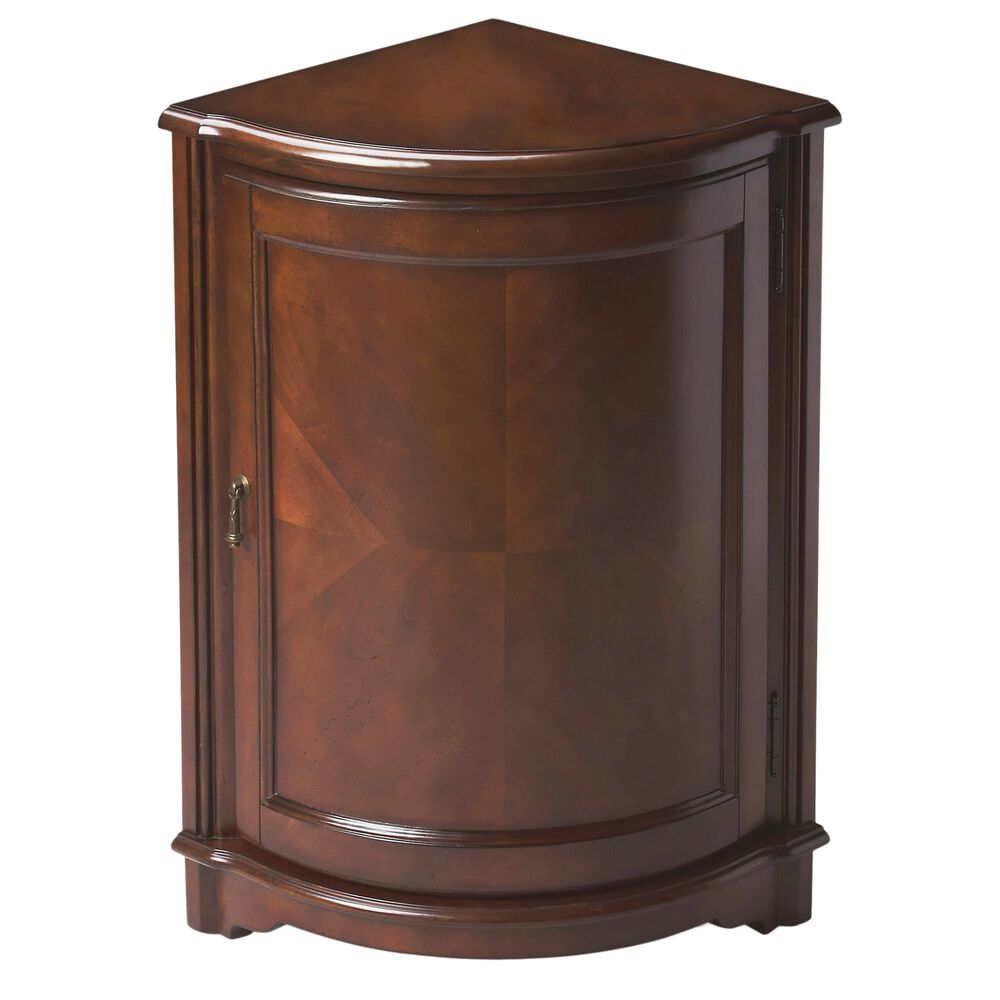 Butler Durham Corner Cabinet in Cherry, , large