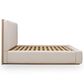 Urban Home Gardenia Queen Upholstered Bed in Chai, , large