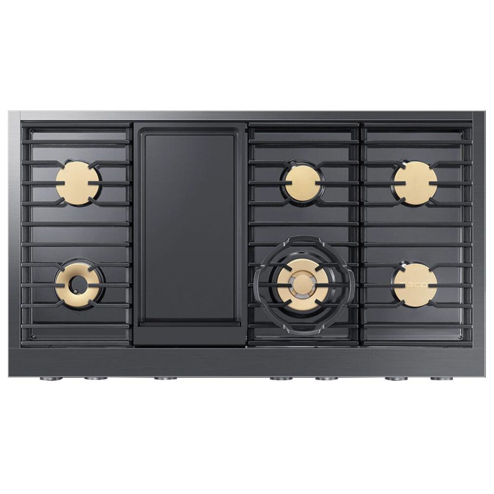Dacor 48" Liquid Propane Gas Rangetop in Graphite Stainless Steel, , large