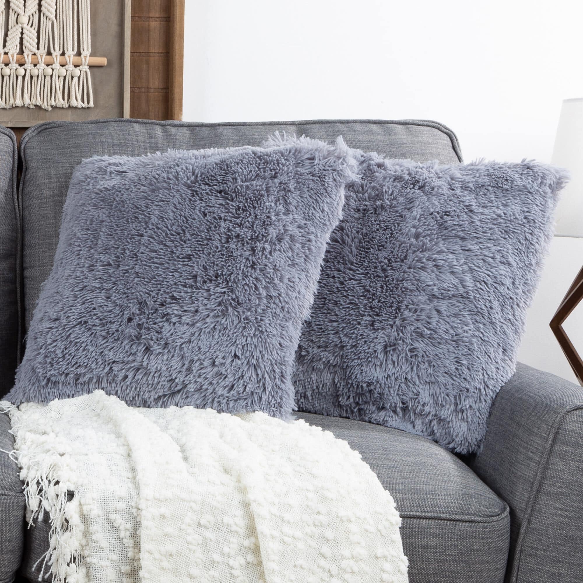 Large deals fluffy pillows