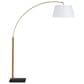 Crestview Collection Arch Floor Lamp in Gold and Black, , large