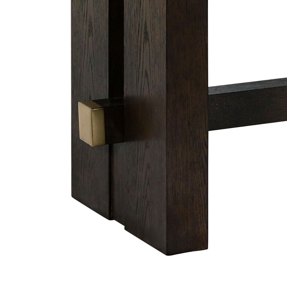 Millenium Burkhaus Rectangular Counter Dining Table in Brown Oak - Table Only, , large
