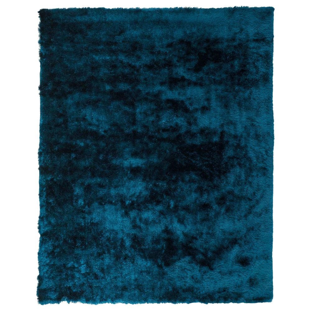 Feizy Indochine 7"6" x 9"6" Teal Area Rug, , large