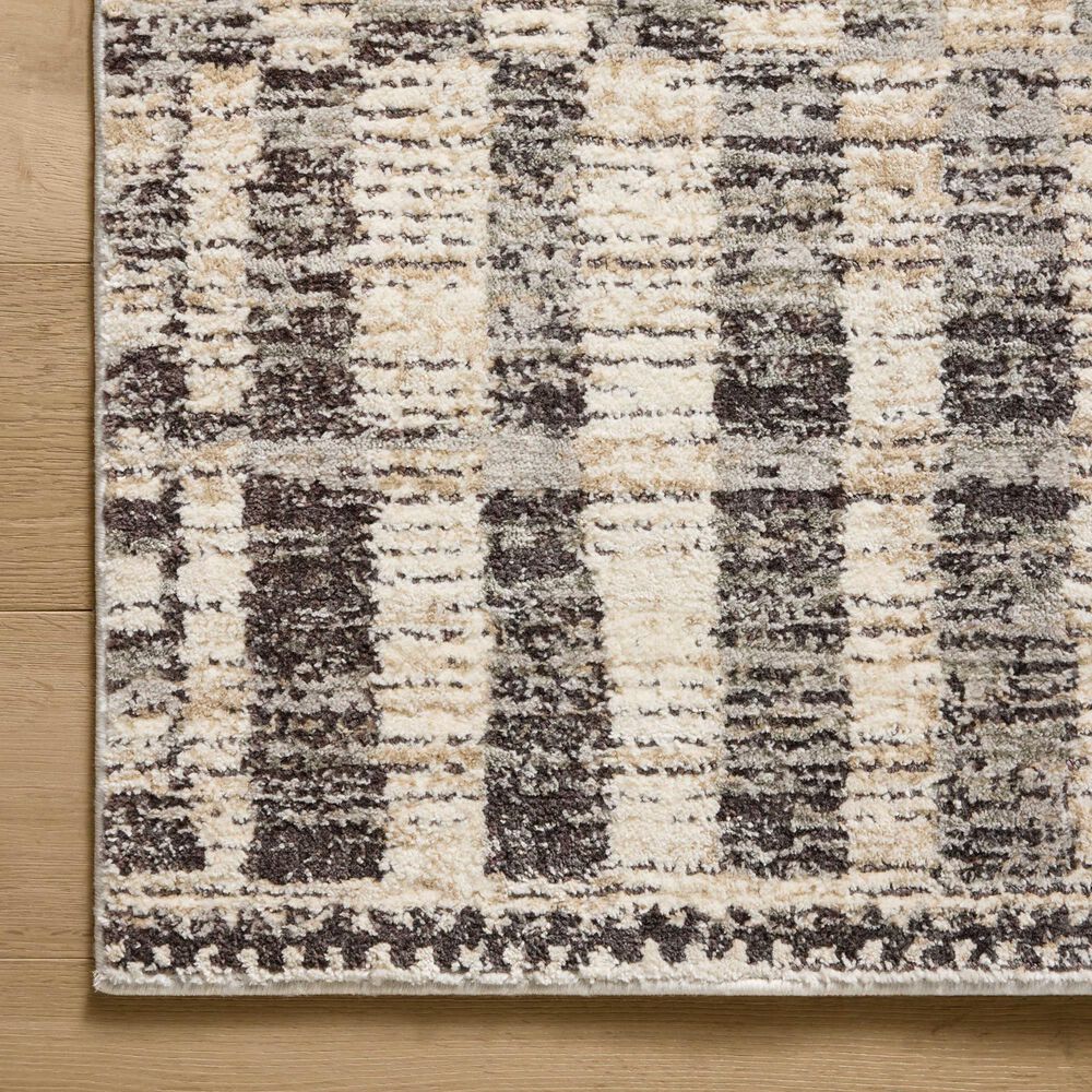 Loloi Bleecker Beige and Stone 4&#39; x 6&#39; Area Rug, , large