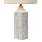 Creative Coop 12" Round Cement Desk Lamp in Cement Grey, , large