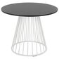 LumiSource Canary Dining Table in White and Black - Table Only, , large
