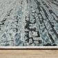 Oriental Weavers Echo Blue and Beige 6"7" x 9"6" Area Rug, , large