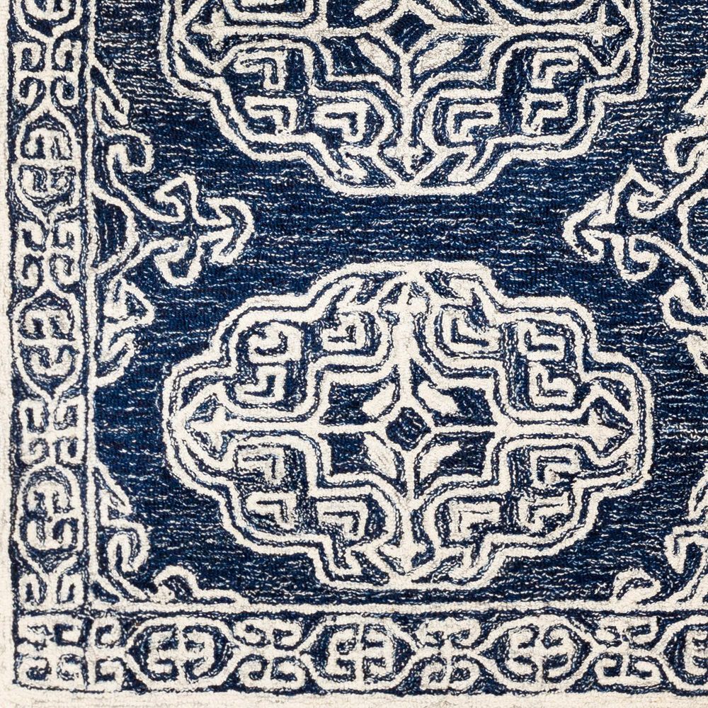 Surya Granada 9&#39;9&quot; x 13&#39;9&quot; Gray, Light Blue, Beige, Navy and Charcoal Area Rug, , large