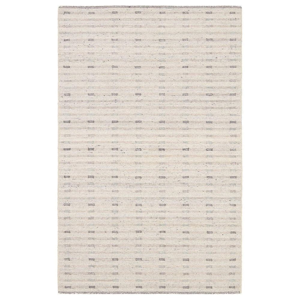Jaipur Finnigan Aiker Gray and Taupe 6" x 9" Area Rug, , large