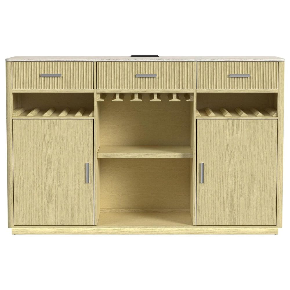 Mayberry Hill Cambrie Back Bar in Off-White and Natural, , large