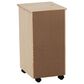 Linon Home Decor Cary 6-Drawer Rolling Cart in Unfinished, , large