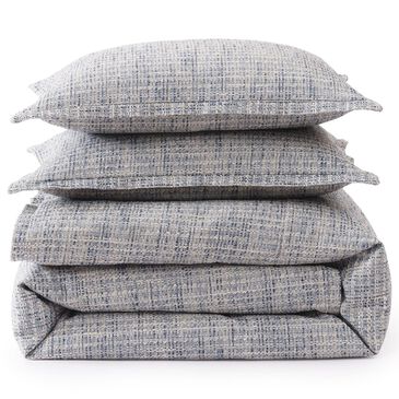 HiEnd Accents Tweed 3-Piece King Comforter Set in Blue, , large