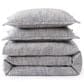 HiEnd Accents Tweed 3-Piece King Comforter Set in Blue, , large
