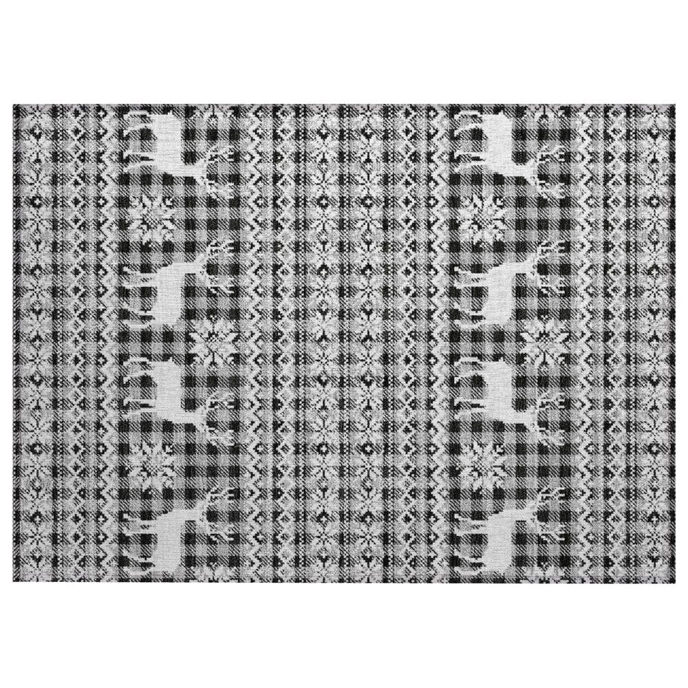 Dalyn Rug Company Wonderland WN28 2"6" x 3"10" Gray Indoor/Outdoor Area Rug, , large