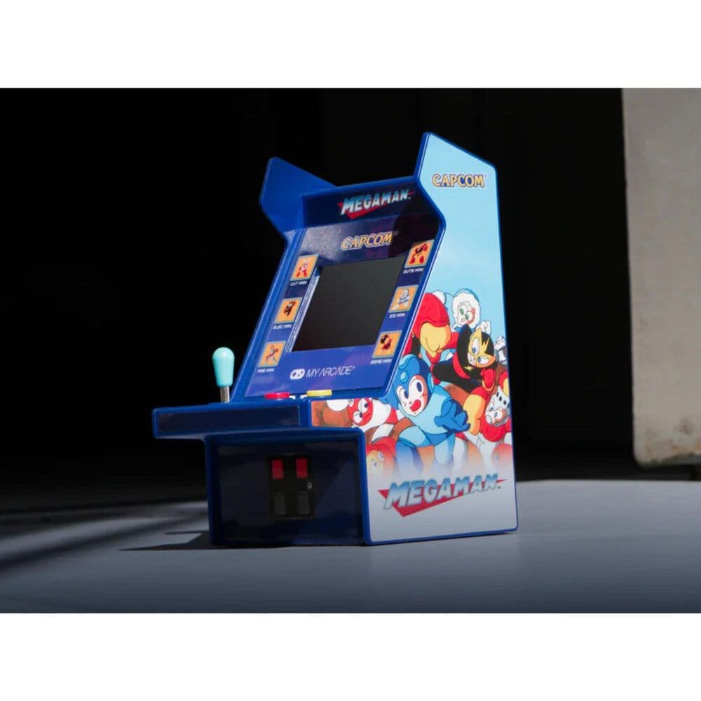 My Arcade Mega Man Micro Player Pro Portable Retro Arcade in Blue, , large
