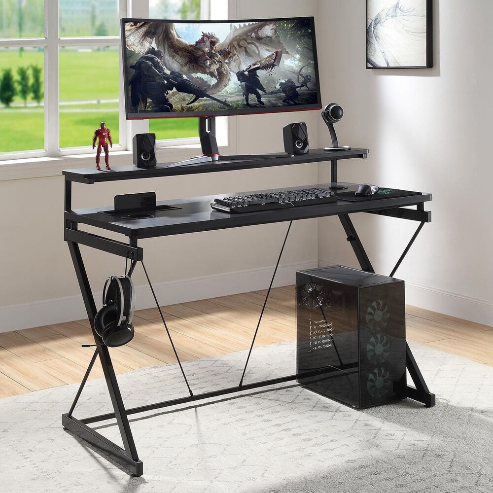 OSP Home Emulator Gaming Desk, , large