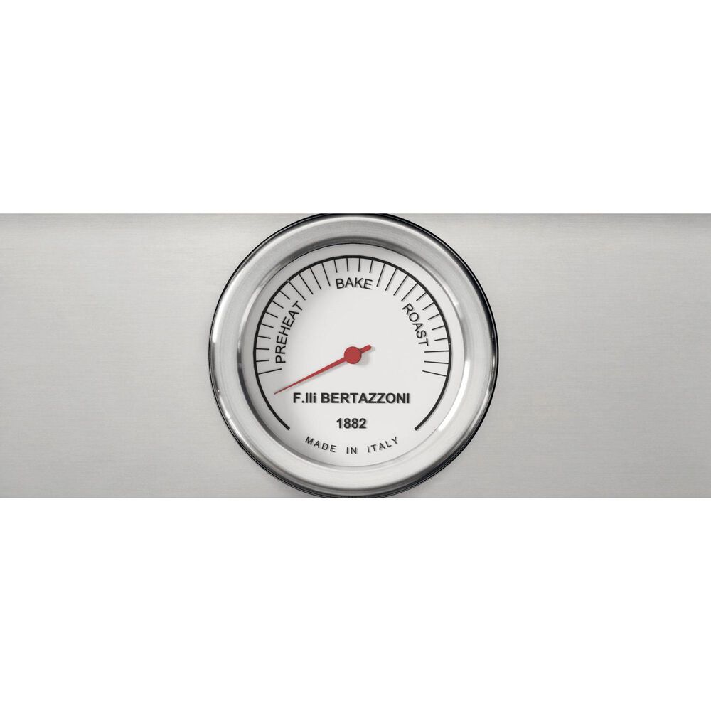Bertazzoni Professional 4.7 Cu.Ft. Electric Range with European Convection Oven in Stainless Steel, , large
