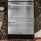 JennAir Rise 24" Double Drawer Refrigerator in Stainless Steel, , large