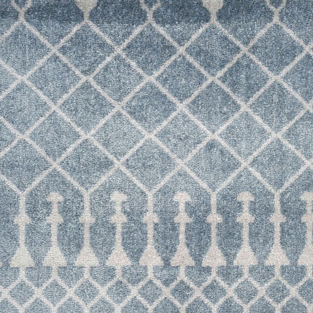 Nourison Astra Machine Washable 2&#39;2&quot; x 4&#39; Blue Area Rug, , large