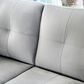 Furniture of America Babcock 3-Piece Living Room Set in Gray, , large