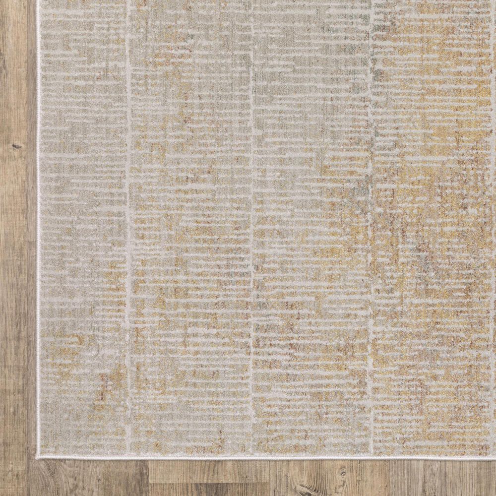 Oriental Weavers Mallory MAL09 Beige and Multicolor 2'3" x 7'6" Runner, , large