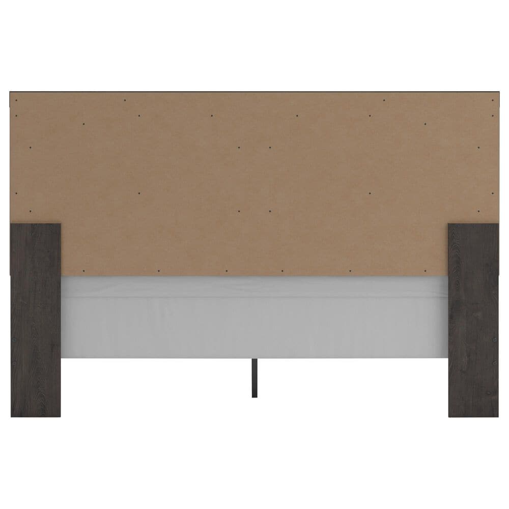 Ashley Prendonea King Panel Bed in Dark Charcoal, , large