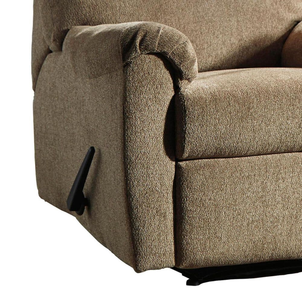 Ashley Nerviano Manual Zero Wall Recliner in Mocha, , large