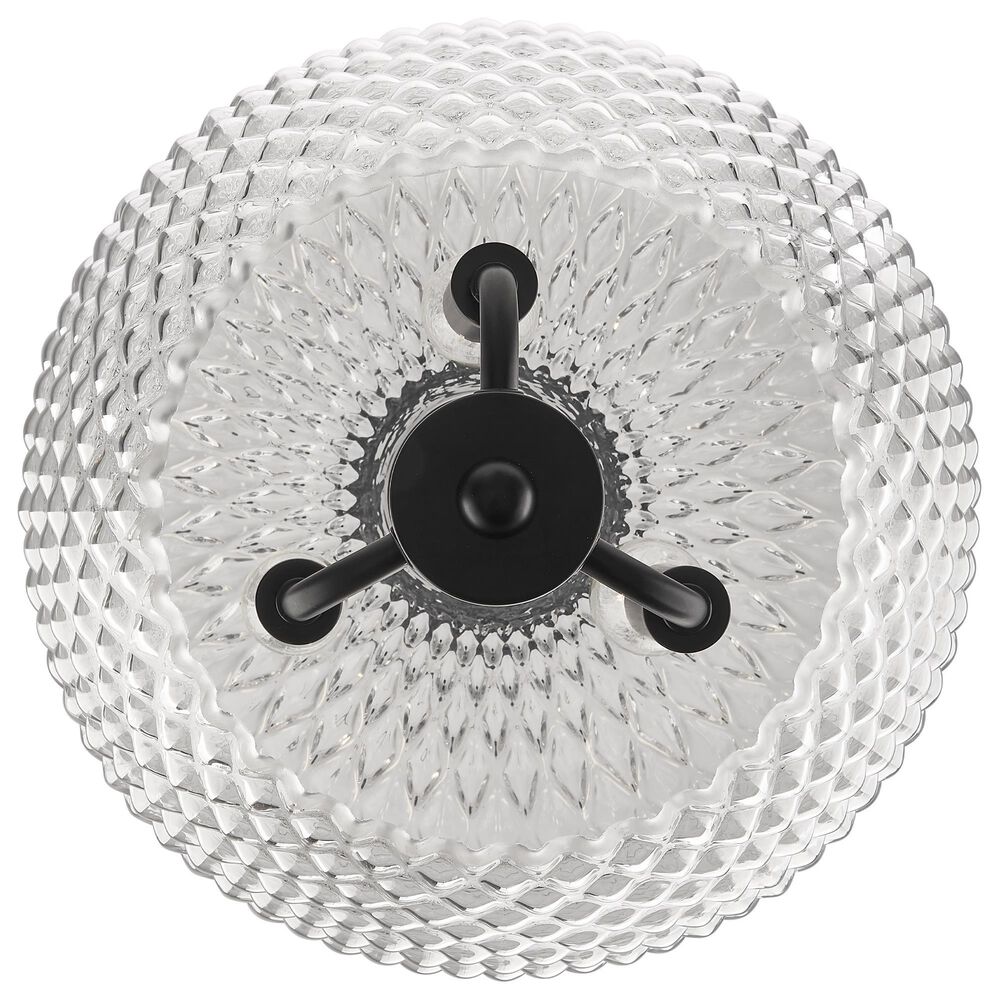 Golden Lighting Adeline 3-Light Pendant in Matte Black, , large