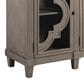 Ashley Fossil Ridge 4-Door Quatrefoil Credenza in Distressed Gray, , large