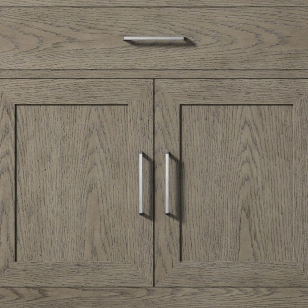 Lexora Home Abbey 36&quot; Single Bathroom Vanity in Black Oak with 2 cm White Quartz Top, Rectangular Sink and 34&quot; Mirror, , large