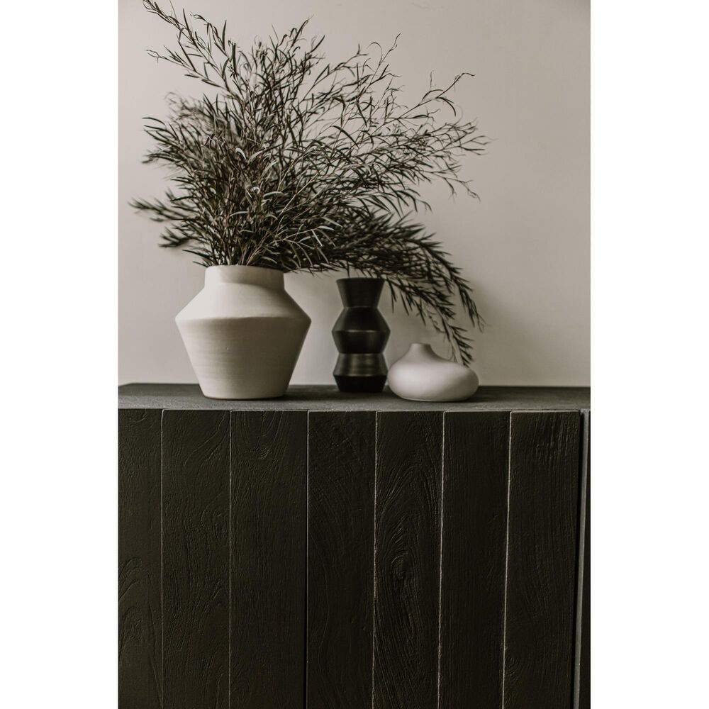 Moe&#39;s Home Collection Brolio Sideboard in Charcoal Grey and Black, , large
