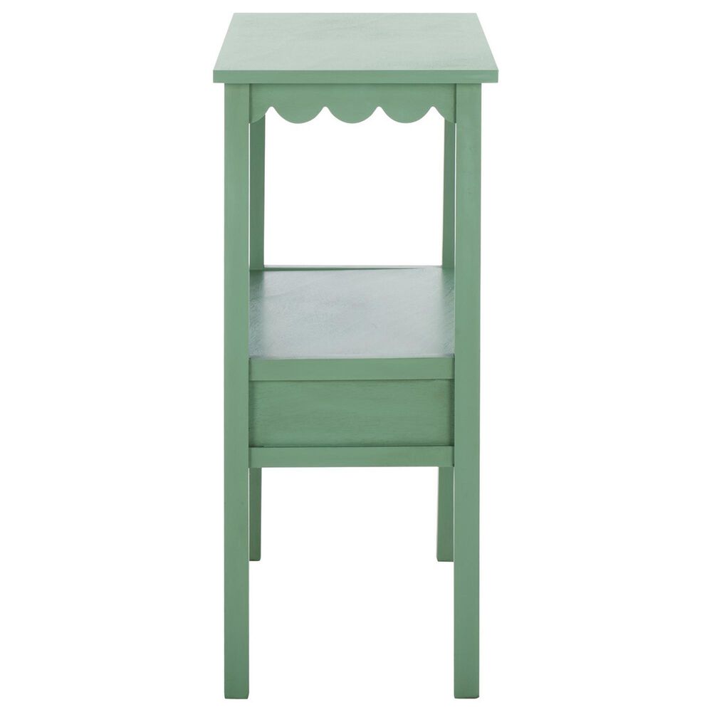 Safavieh Haven Low Drawer End Table in Sage Green, , large