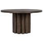 Classic Home Tiber Dining Table Base in Toasted Brown, , large
