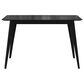 Hearth and Haven Dining Table in Black - Table Only, , large