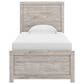 Ashley Broachmyn 4 Piece Twin Bedroom Set in Light Gray, , large