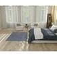 Nourison Twist Reversible 4" x 6" Navy Indoor/Outdoor Area Rug, , large