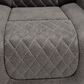 Signature Design by Ashley HyllMont Power Recliner Console Loveseat with Power Headrest in Gray, , large