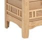 Coaster Lavon Extendable Counter Height Dining Table in Light Oak - Table Only, , large