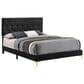 Pacific Landing Kendall Queen Bed in Black and Gold, , large