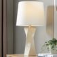 Grandview Gallery Curvo Square Table Lamp in Cream and Gold, , large