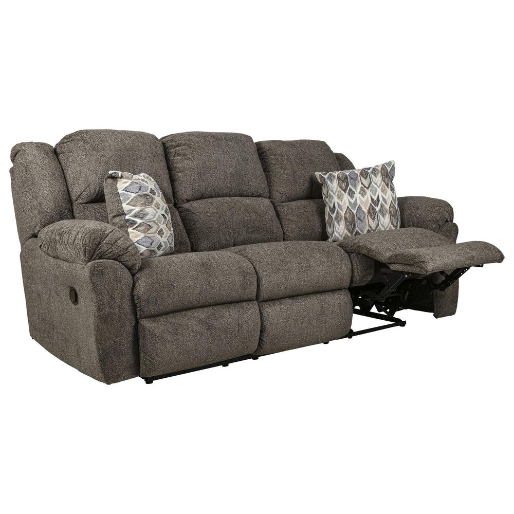 HomeStretch Newport Manual Reclining Sofa in Clove, , large