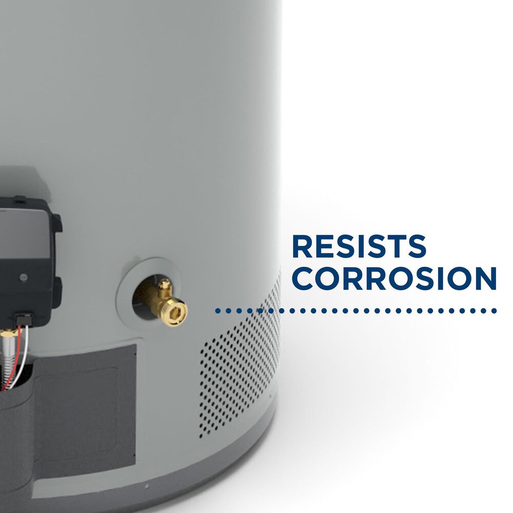 GE Appliances RealMAX Choice 30-Gallon Short Natural Gas Atmospheric Water Heater in Gray, , large